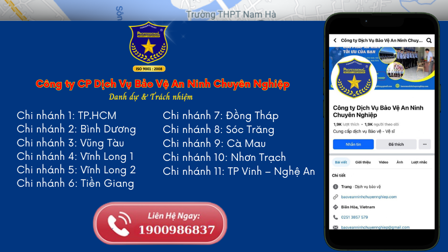 Công ty bảo vệ uy tín tại TP HCM chuyên nghiệp