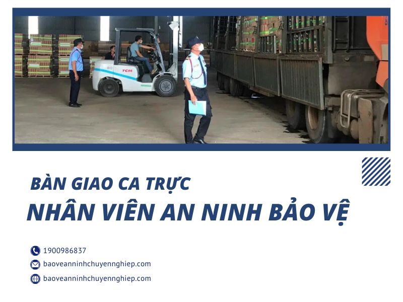 Bàn gia ca trực nhân viên an ninh bảo vệ