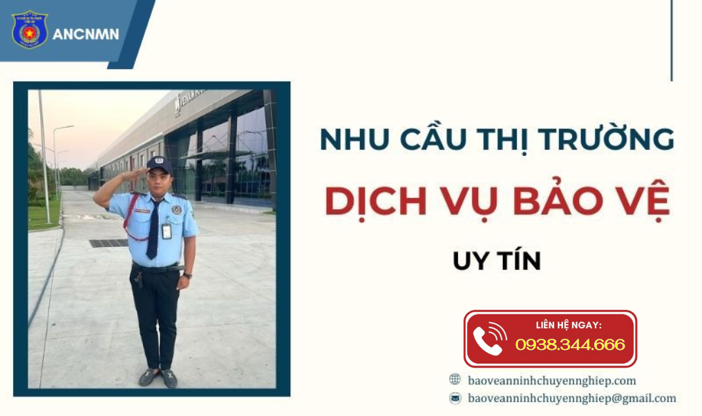 Nhu cầu sử dụng dịch vụ bảo vệ