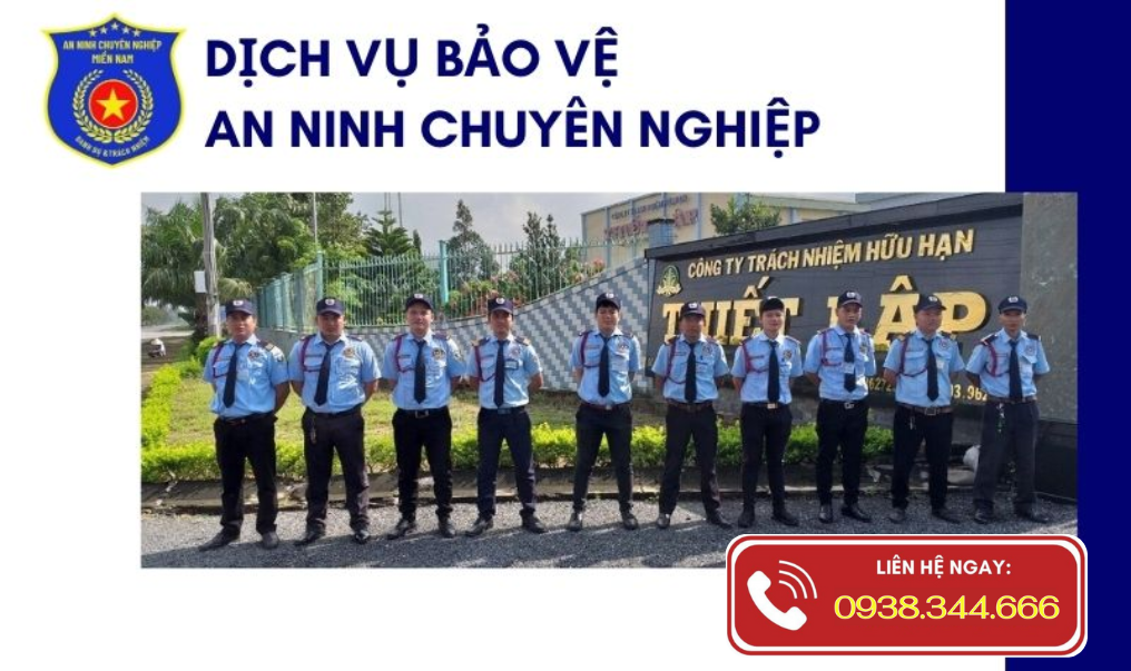 Dịch vụ bảo vệ an ninh chuyên nghiệp