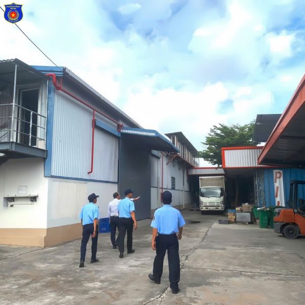 Triển khai nhiệm vụ cho nhân viên bảo vệ