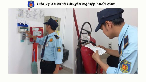 Bảo vệ kiểm tra PCCC trong doanh nghiệp