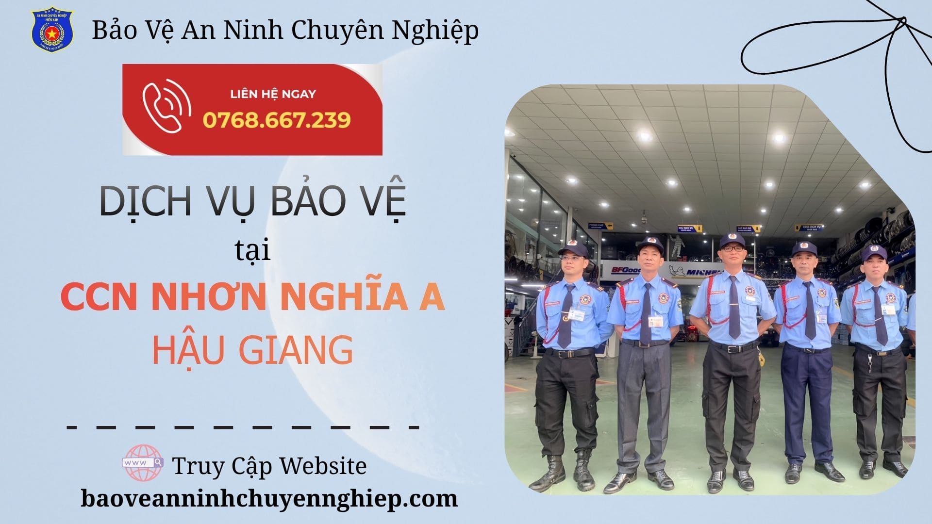 Bảo Vệ Uy Tín Tại CCN Nhơn Nghĩa A | Hậu Giang