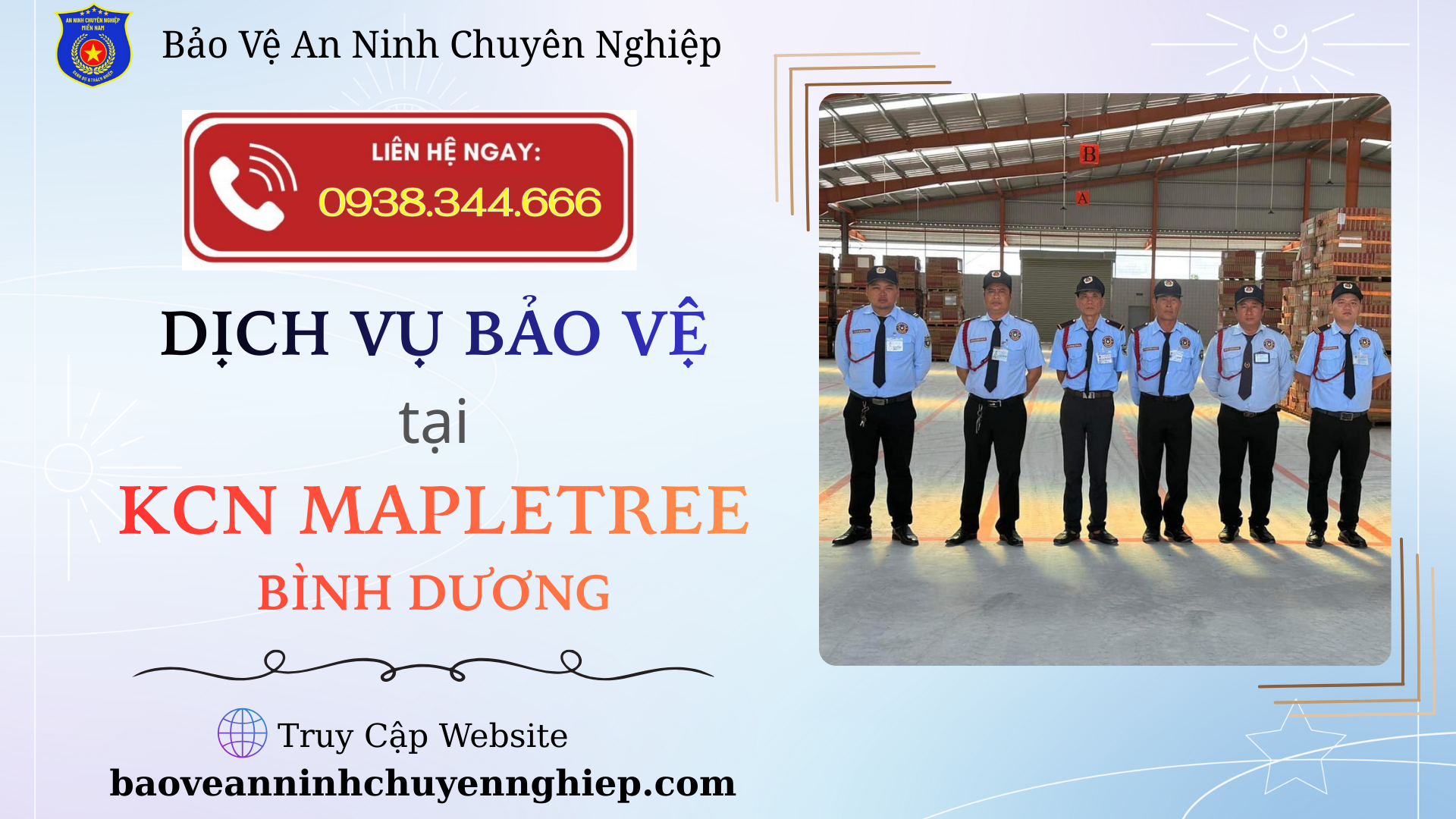 Bảo Vệ Uy Tín Tại KCN Mapletree | Bình Dương