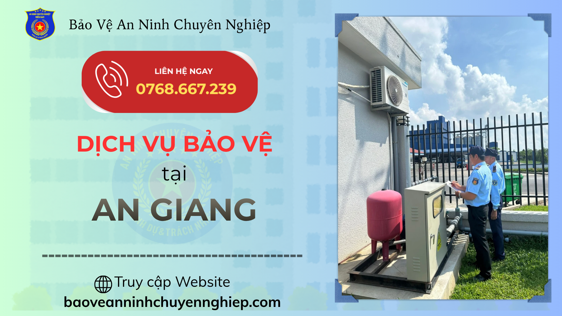 Bảo Vệ Uy Tín Tại An Giang | Công ty bảo vệ chuyên nghiệp