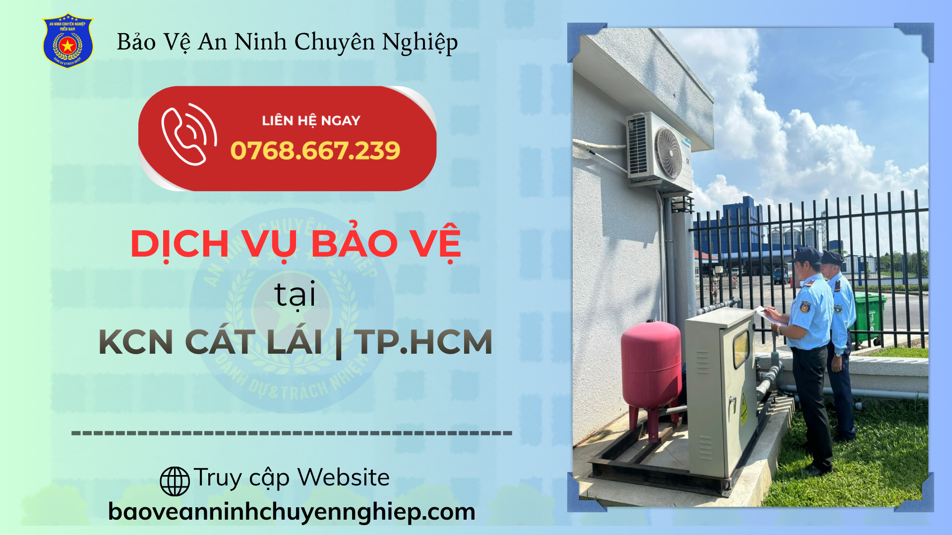 Bảo Vệ An Ninh Tại KCN Cát Lái | TPHCM