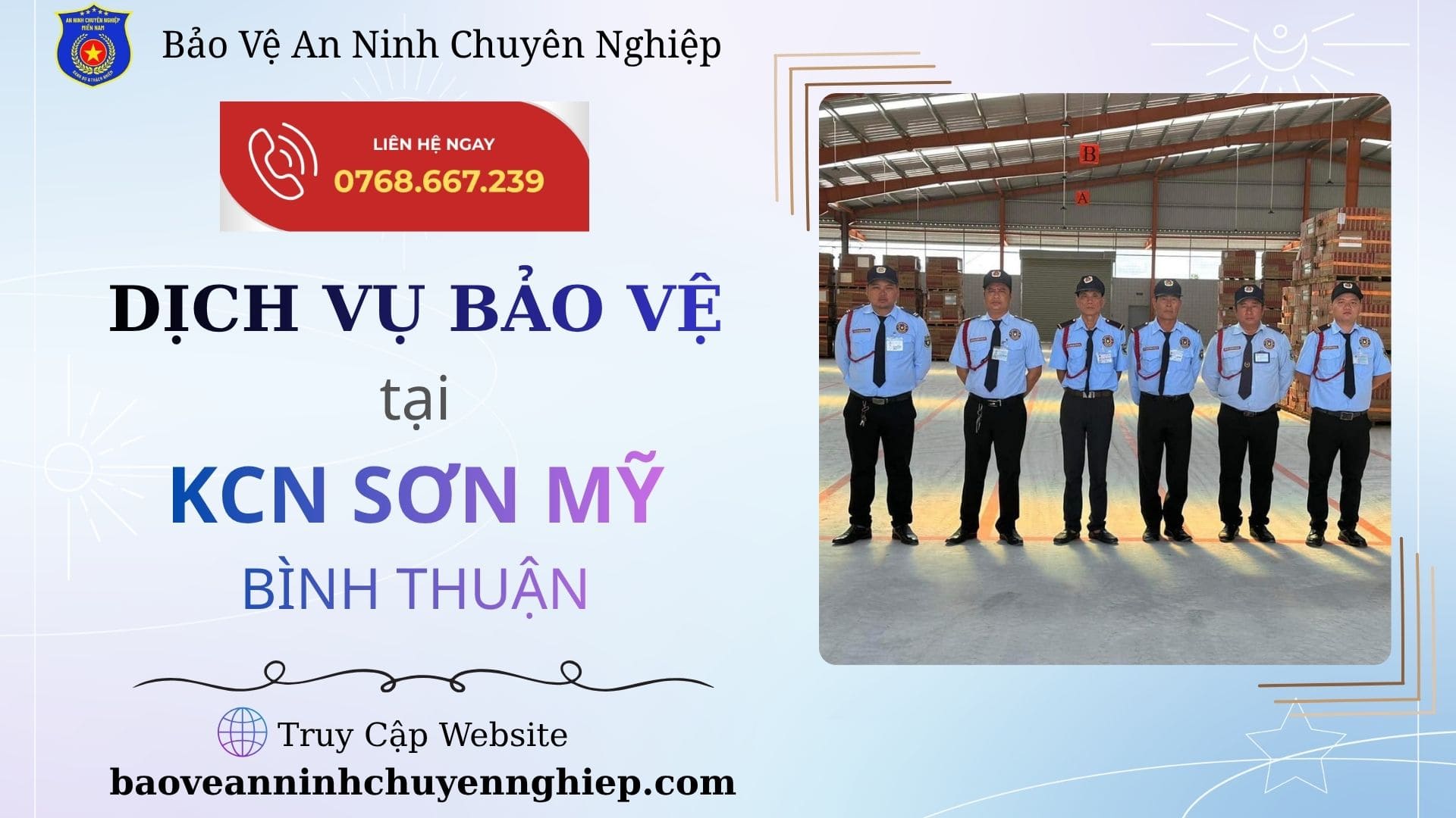 Chi Phí Thuê Dịch Vụ Bảo Vệ Tại KCN Sơn Mỹ – Bình Thuận