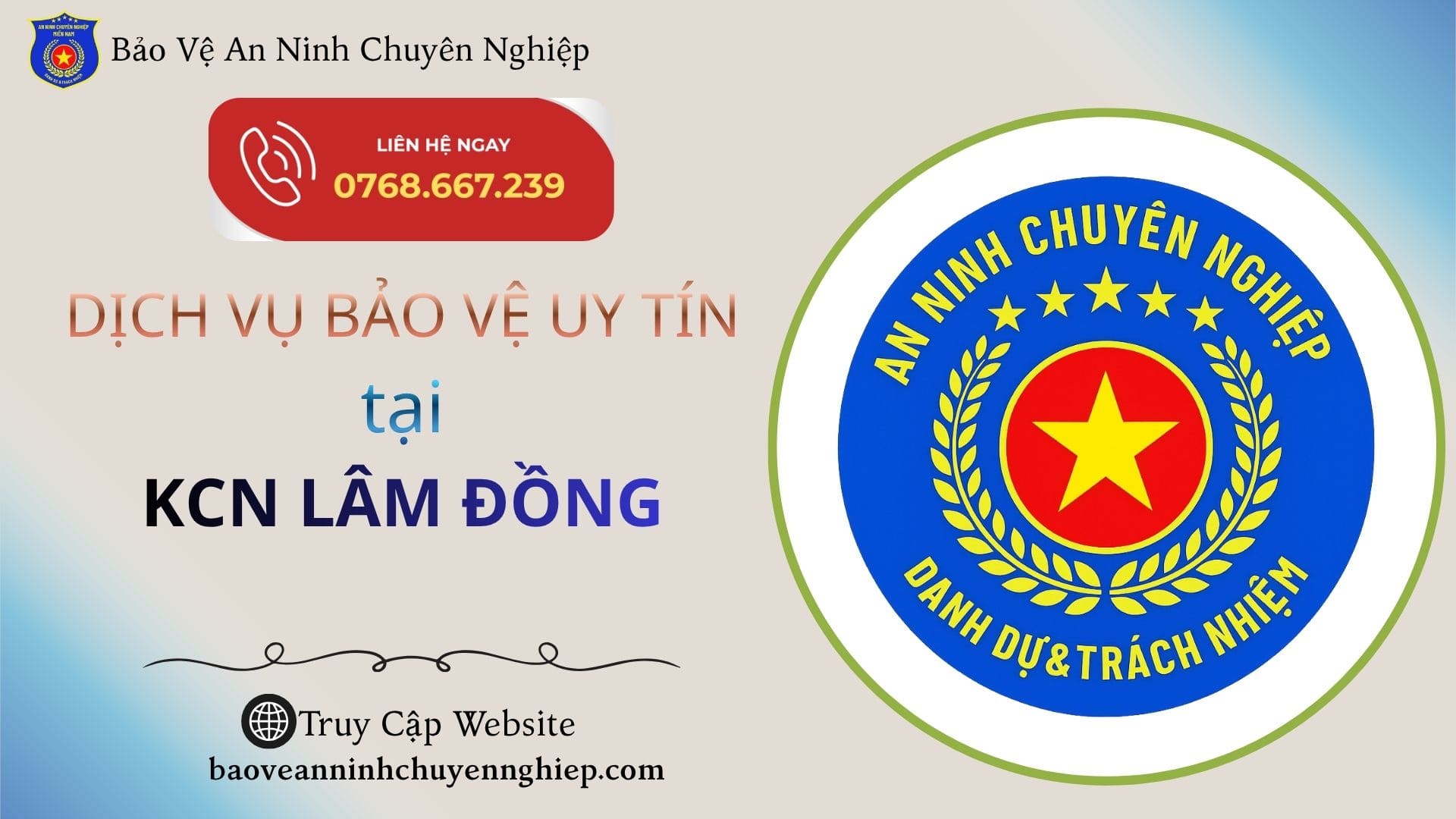 Bảo Vệ Uy Tín Tại KCN Lâm Đồng | An ninh chuyên nghiệp