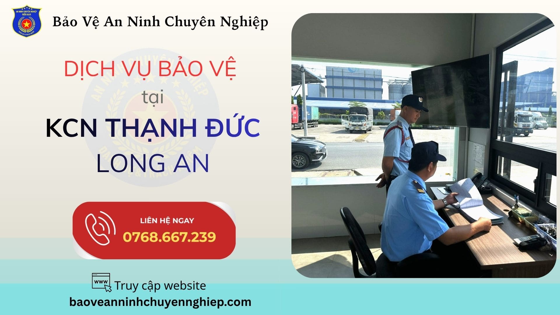Bảo Vệ Uy Tín Tại KCN Thạnh Đức | Long An